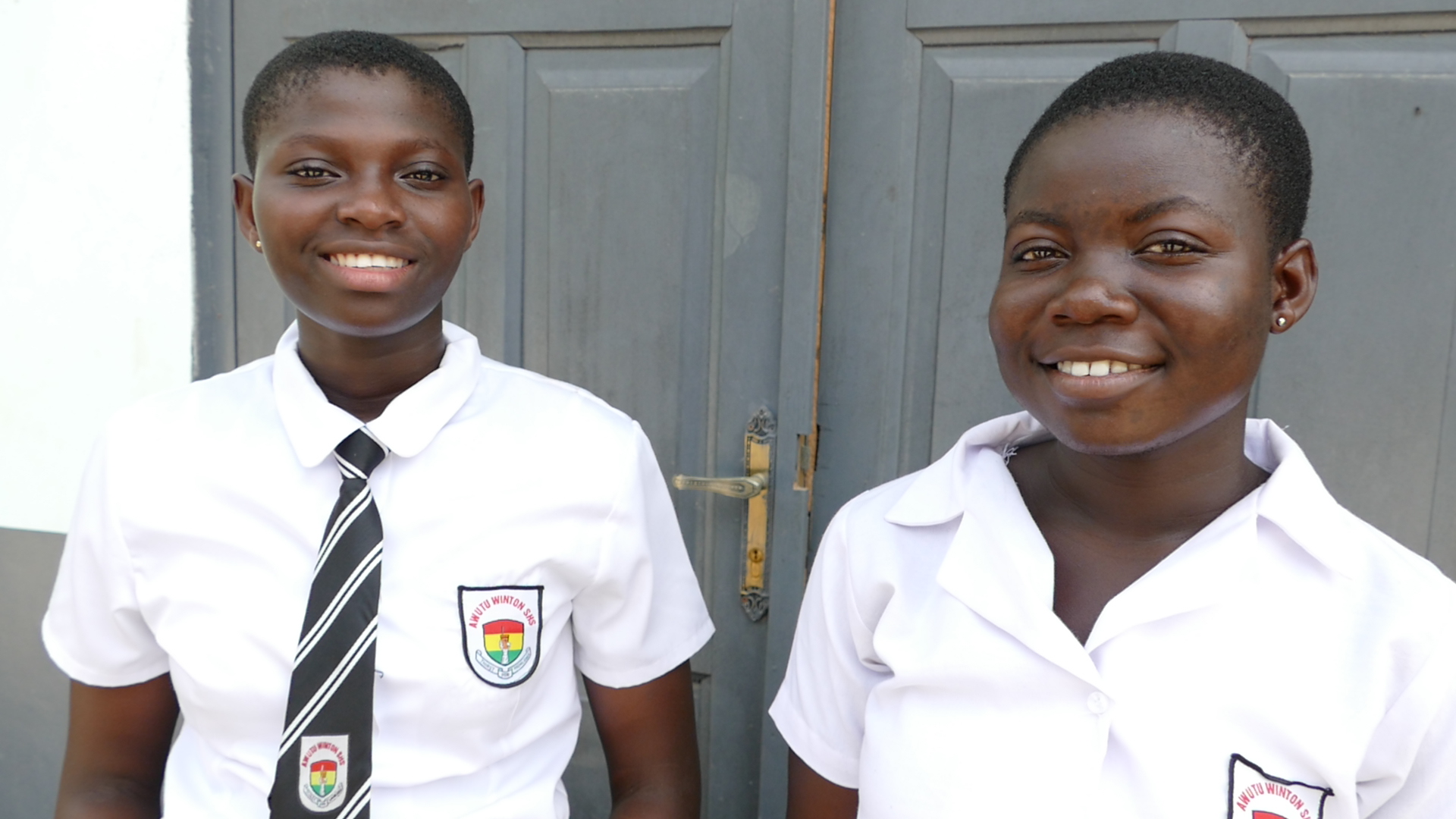 Pupils at Awutu-Winton in class